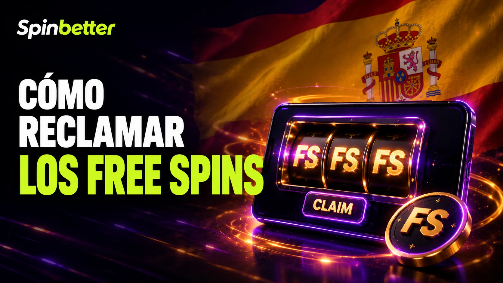 Cómo reclamar los Free Spins en SpinBetter