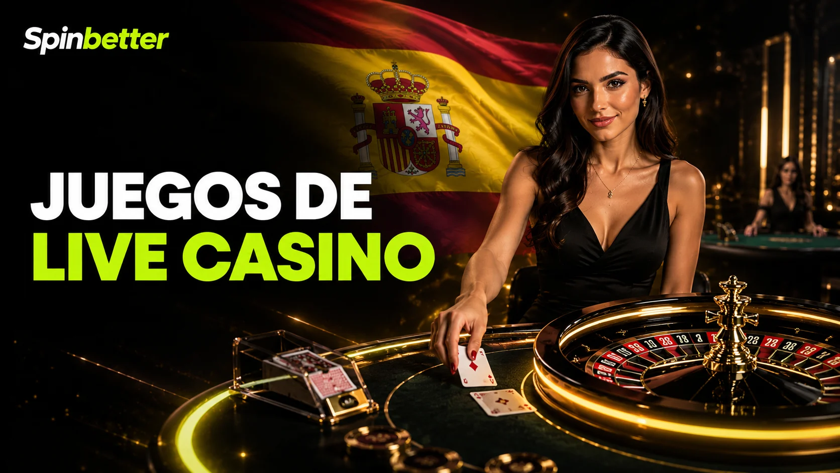 Juegos de Live Casino en SpinBetter