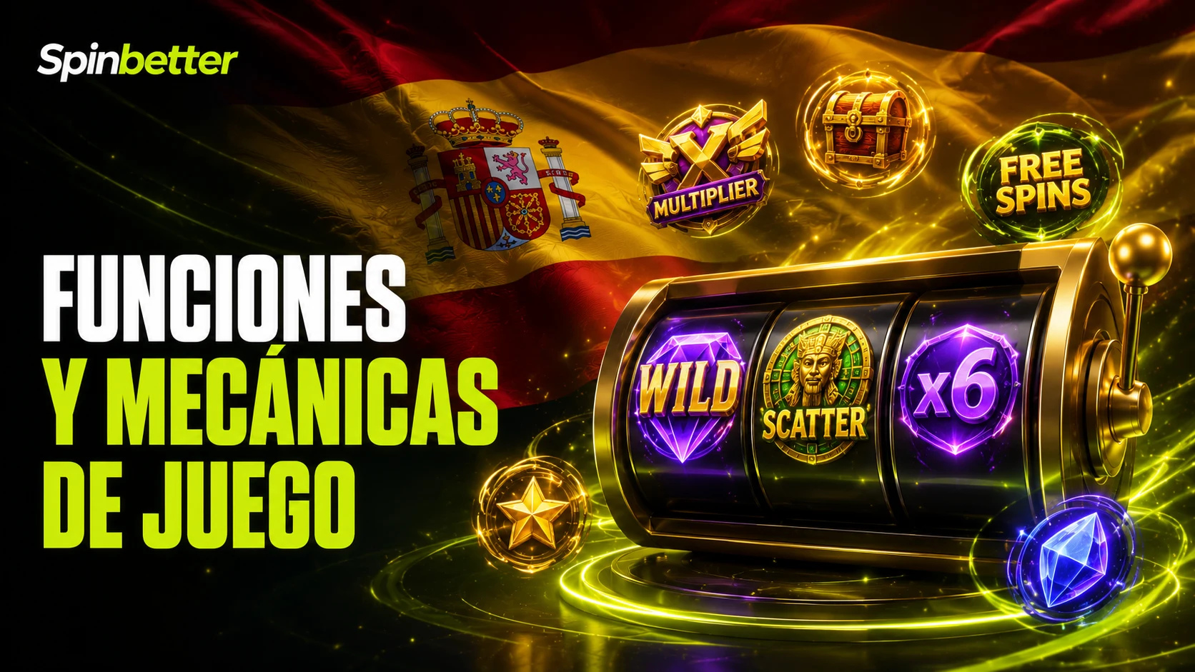 Funciones y mecánicas de juego de SpinBetter